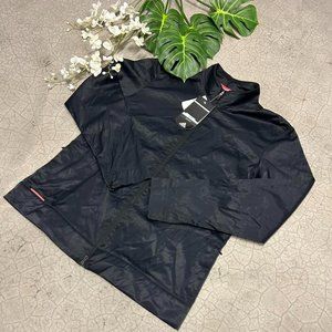 Black Adidas Light-Weight Jacket